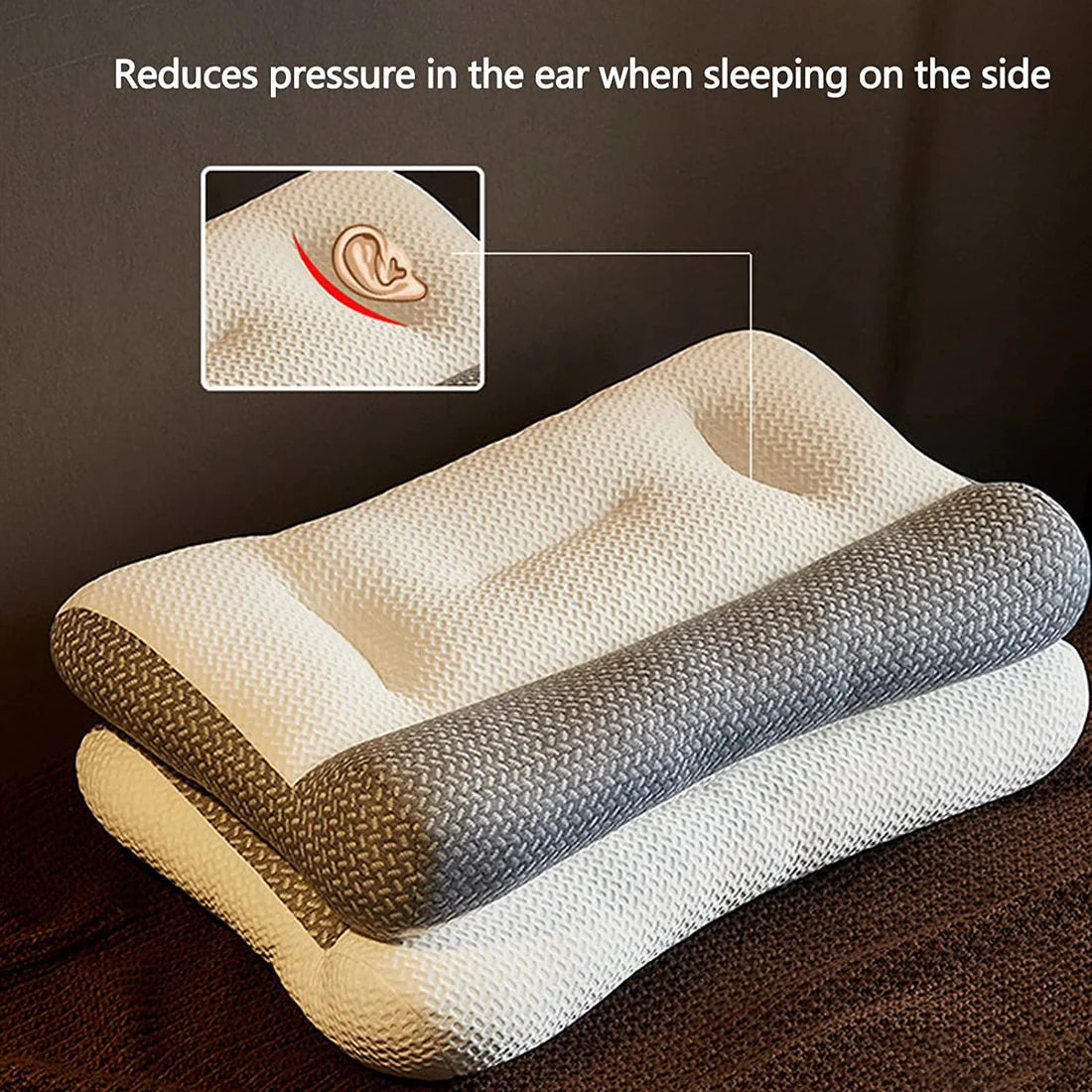 CloudPillow™ - Almohada ergonómica de espuma con memoria