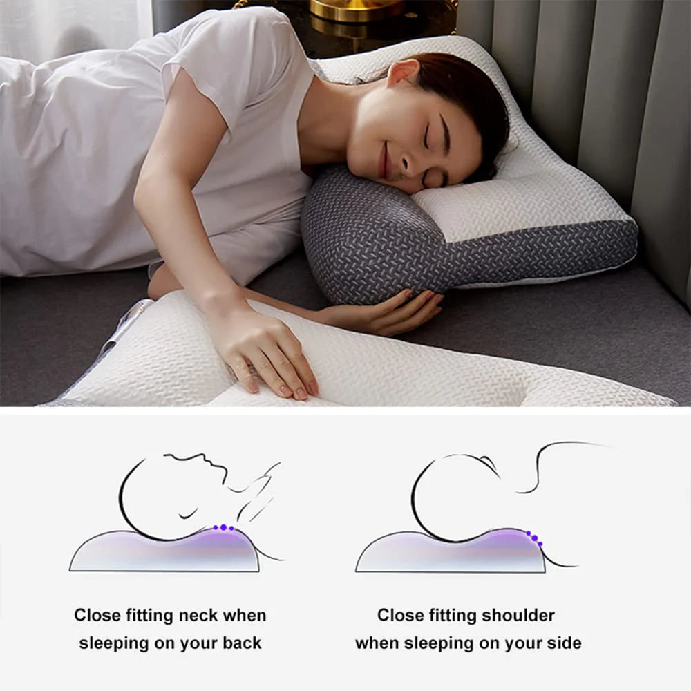 CloudPillow™ - Almohada ergonómica de espuma con memoria