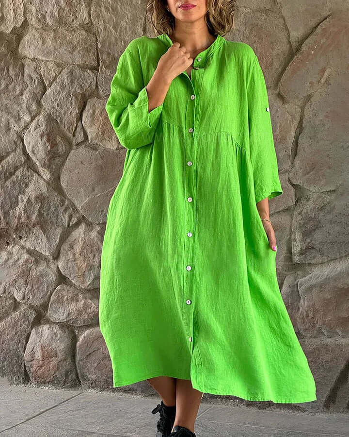 Coastal Charm™ | Vestido camisero
