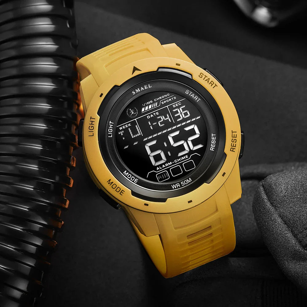 Active Gear | Digital Sports Watch with Shock Resistance & Waterproof Design | Multifunctional for Outdoor Activities 2