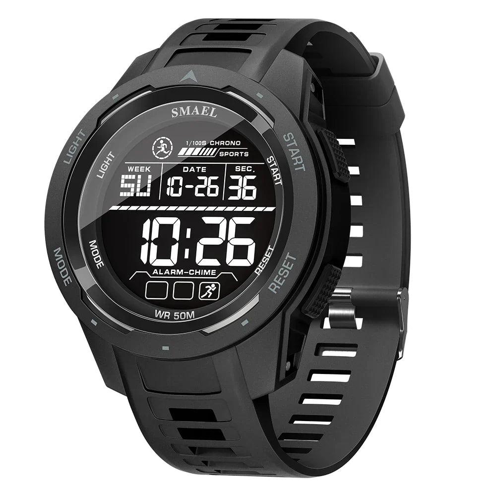 Active Gear | Digital Sports Watch with Shock Resistance & Waterproof Design | Multifunctional for Outdoor Activities 5