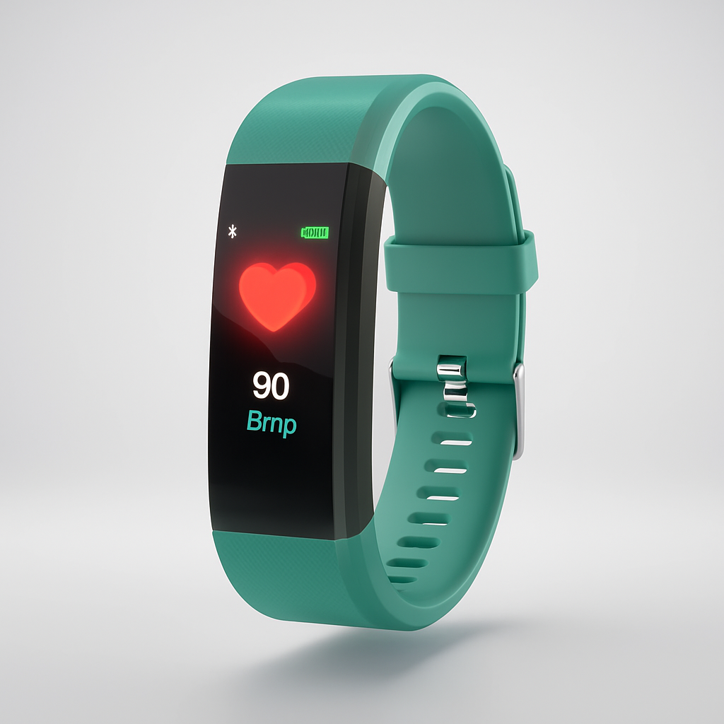 Active Life | Fitness Tracker Smartwatch with LED Display & Long Battery Life | Health Monitoring for All Ages 0