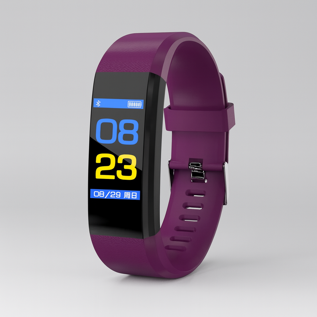 Active Life | Fitness Tracker Smartwatch with LED Display & Long Battery Life | Health Monitoring for All Ages 1
