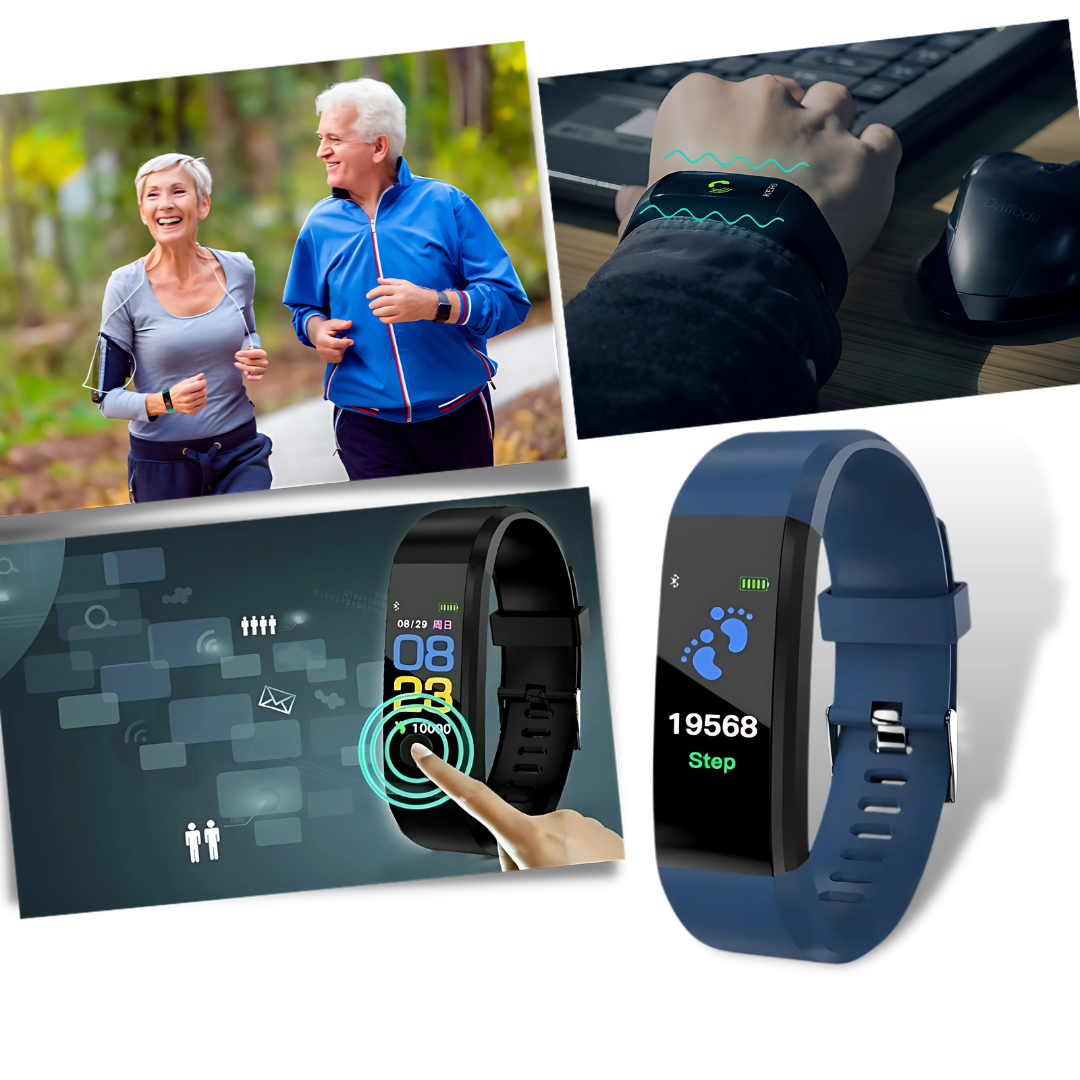 Active Life | Fitness Tracker Smartwatch with LED Display & Long Battery Life | Health Monitoring for All Ages 5