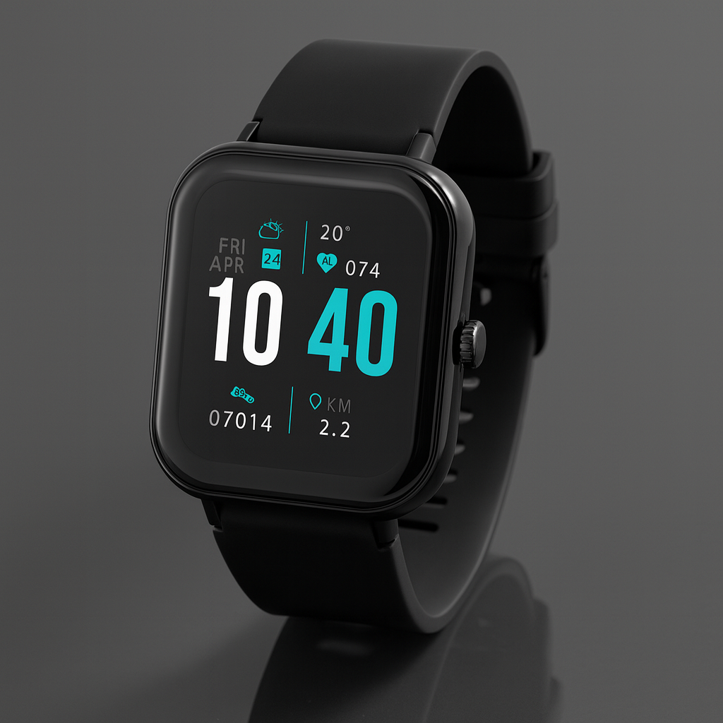 Active Life | Smart Watch Fitness Tracker with Heart Rate Monitoring | Waterproof Design for Health and Wellness 0