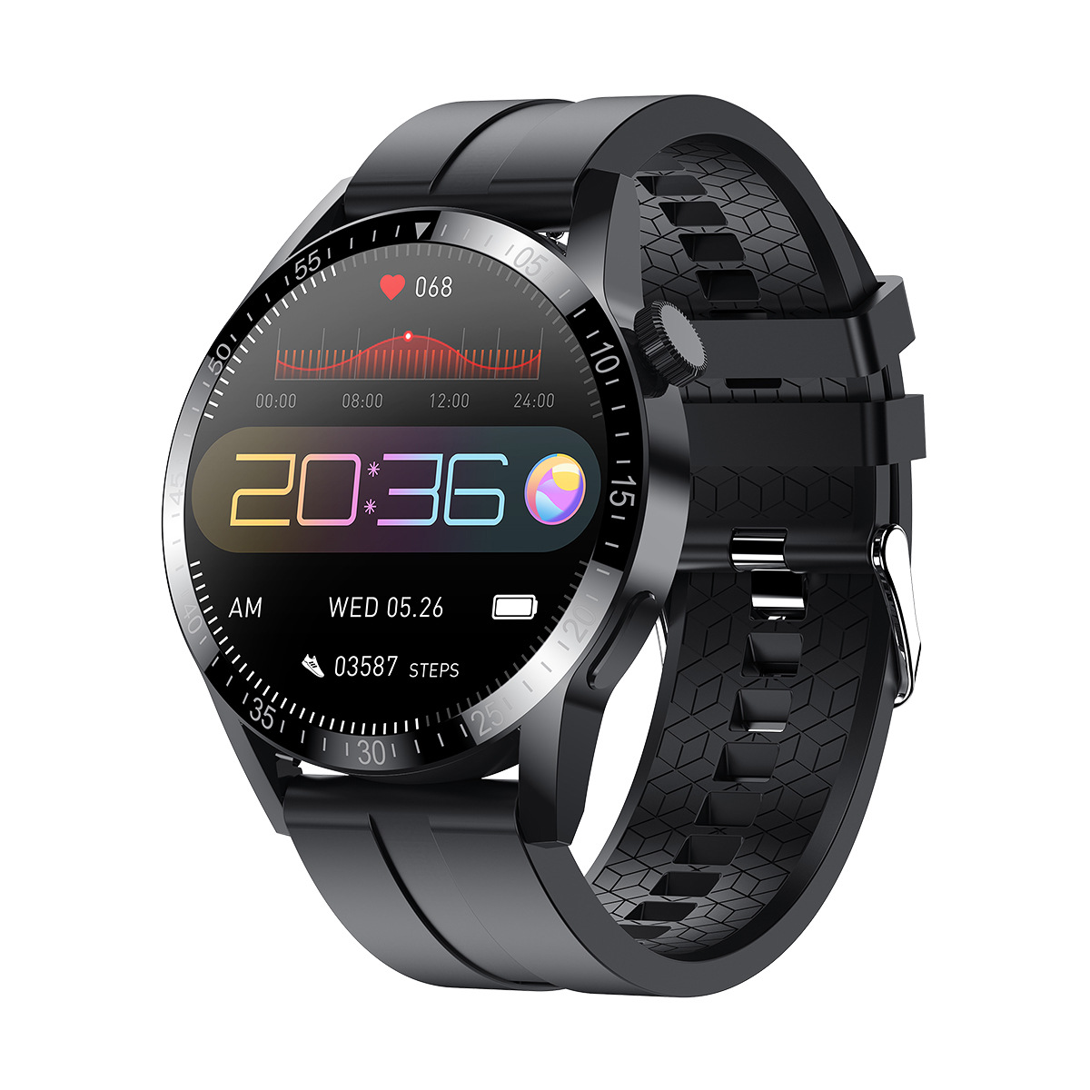Active Life | Smartwatch Fitness Tracker with AMOLED Display & Health Monitoring | Real-Time Insights for Optimal Wellness 0