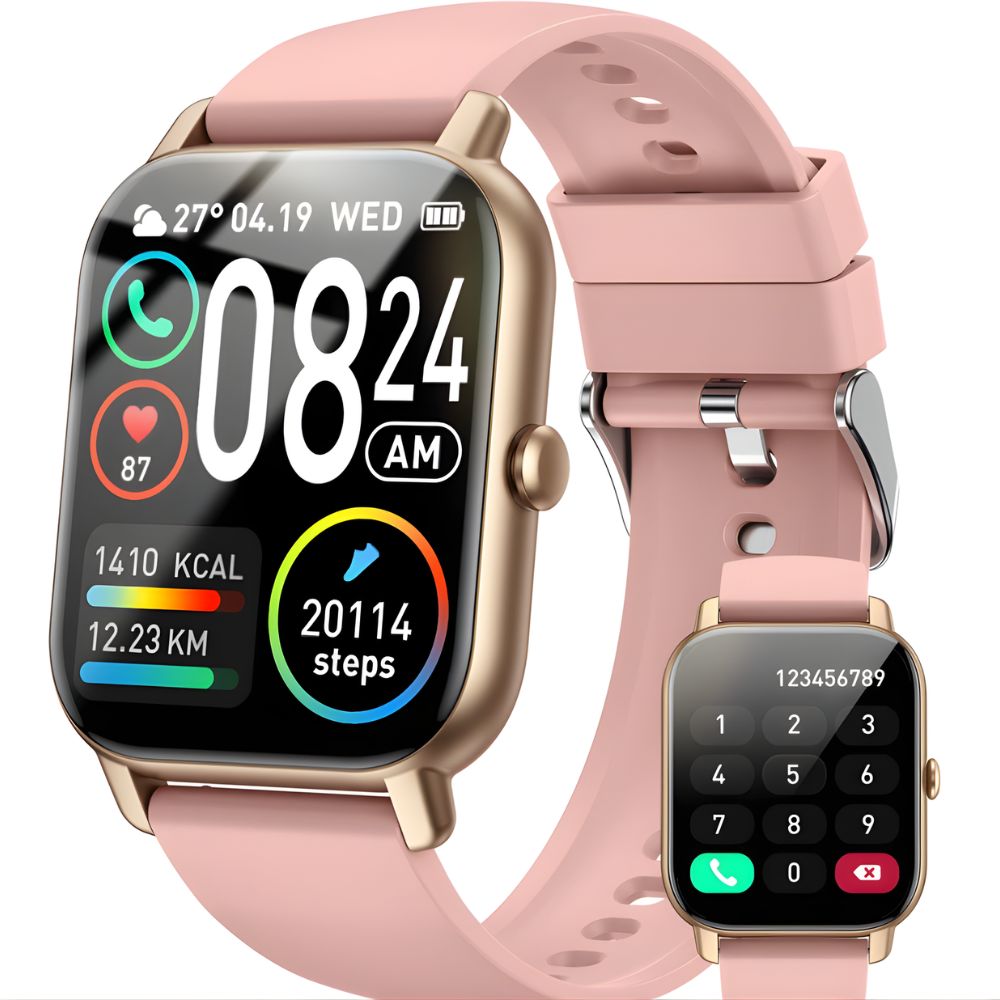 Active Life | Smartwatch with Heart Rate Monitoring & Waterproof Design | Fitness Tracker for Health Enthusiasts 1