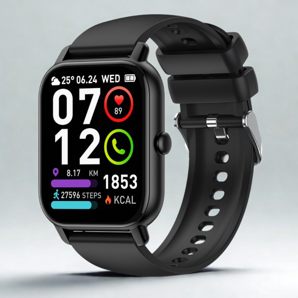 Active Life | Smartwatch with Heart Rate Monitoring & Waterproof Design | Fitness Tracker for Health Enthusiasts 6