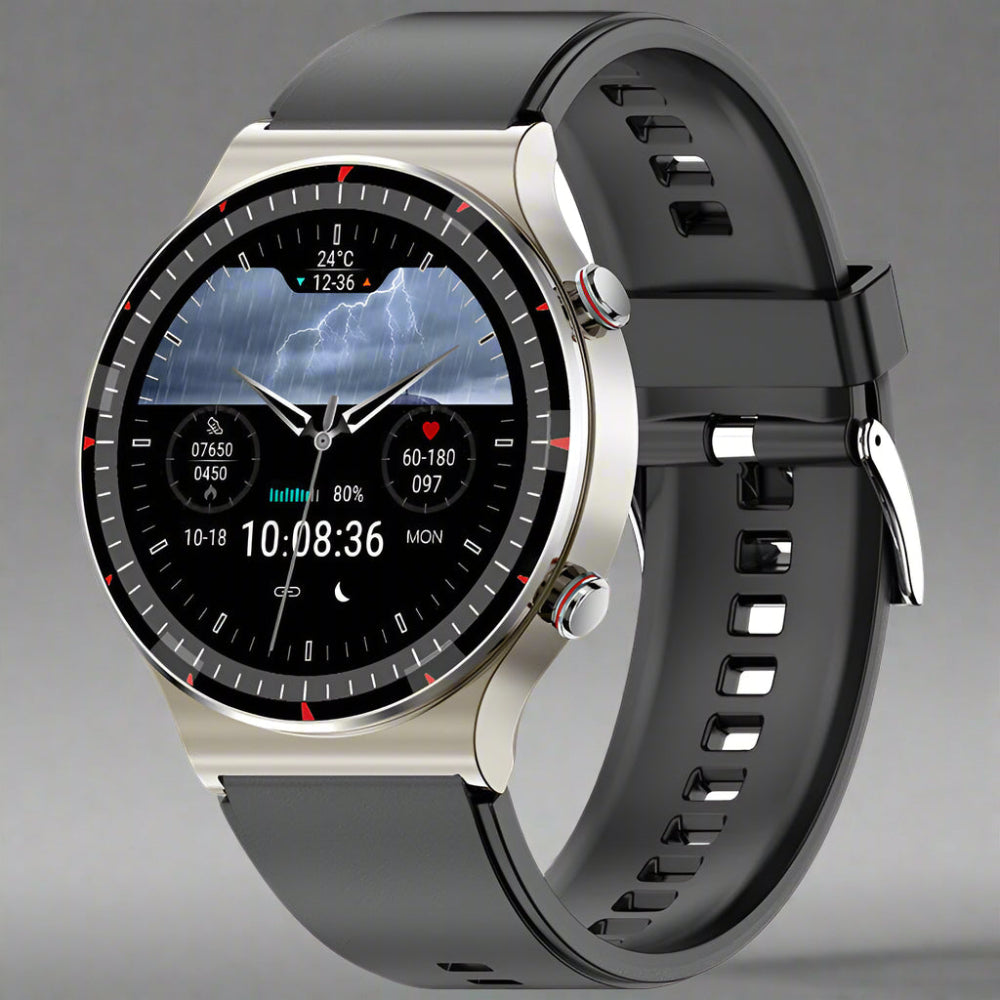 Advanced Smart Watch | ECG Heart Rate Monitor with HD Display | Multi-Sport Tracking for Health Management 1