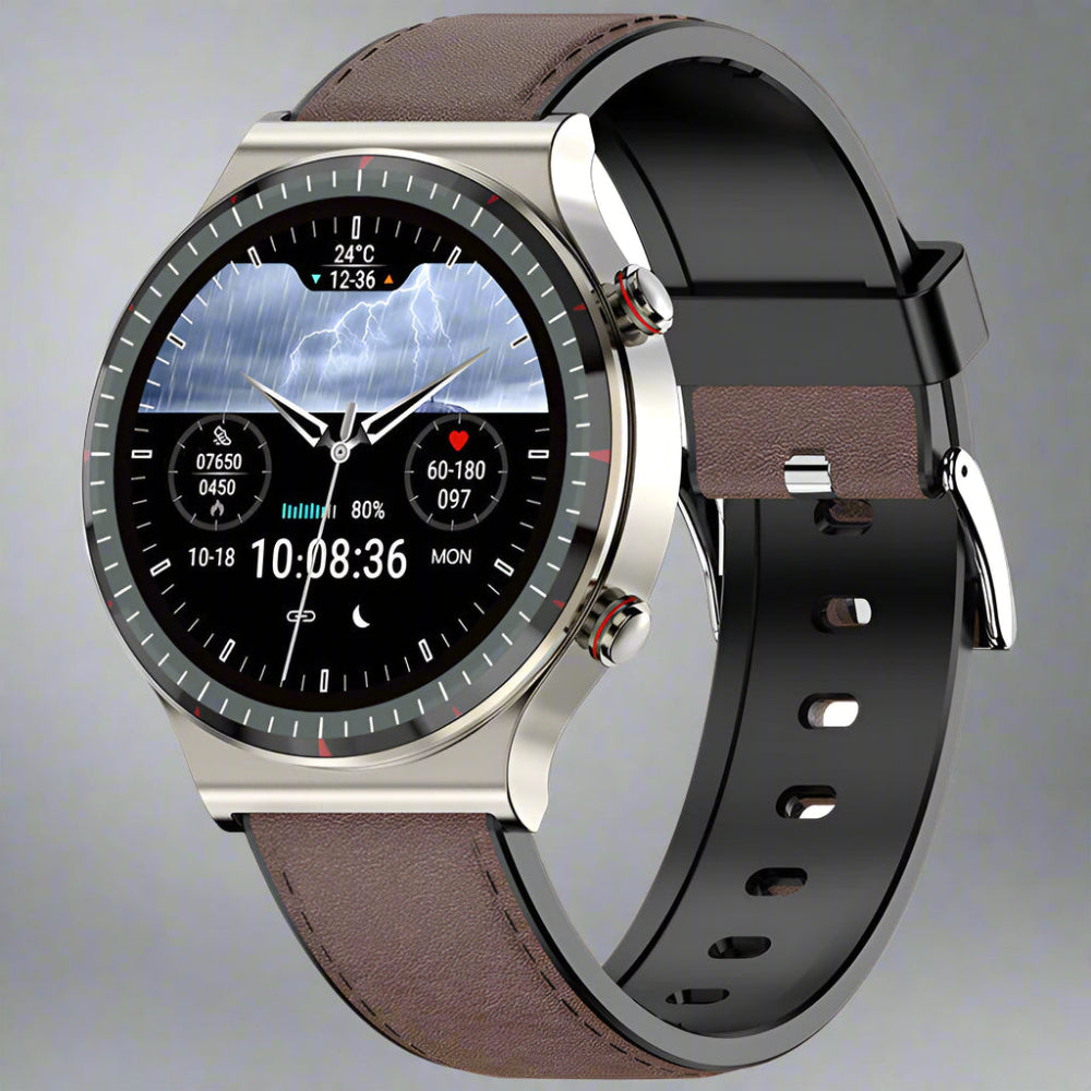 Advanced Smart Watch | ECG Heart Rate Monitor with HD Display | Multi-Sport Tracking for Health Management 4