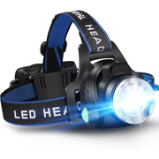 Adventure Gear | LED Headlamp with 2000 Lumens Brightness | Waterproof Design for Outdoor Activities 0