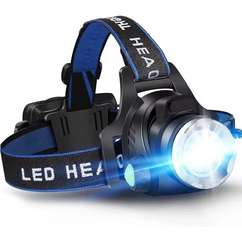 Adventure Gear | LED Headlamp with 2000 Lumens Brightness | Waterproof Design for Outdoor Activities 0