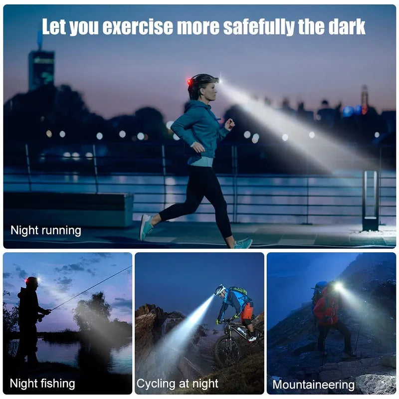 Adventure Gear | LED Headlamp with 2000 Lumens Brightness | Waterproof Design for Outdoor Activities 5