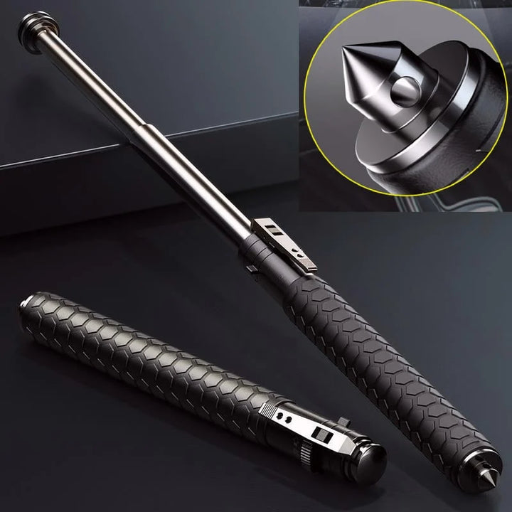 Alloy Walking Stick | Automatic Pop-Up Mobility Aid with Ergonomic Grip | Lightweight Support for Hiking and Daily Use 1