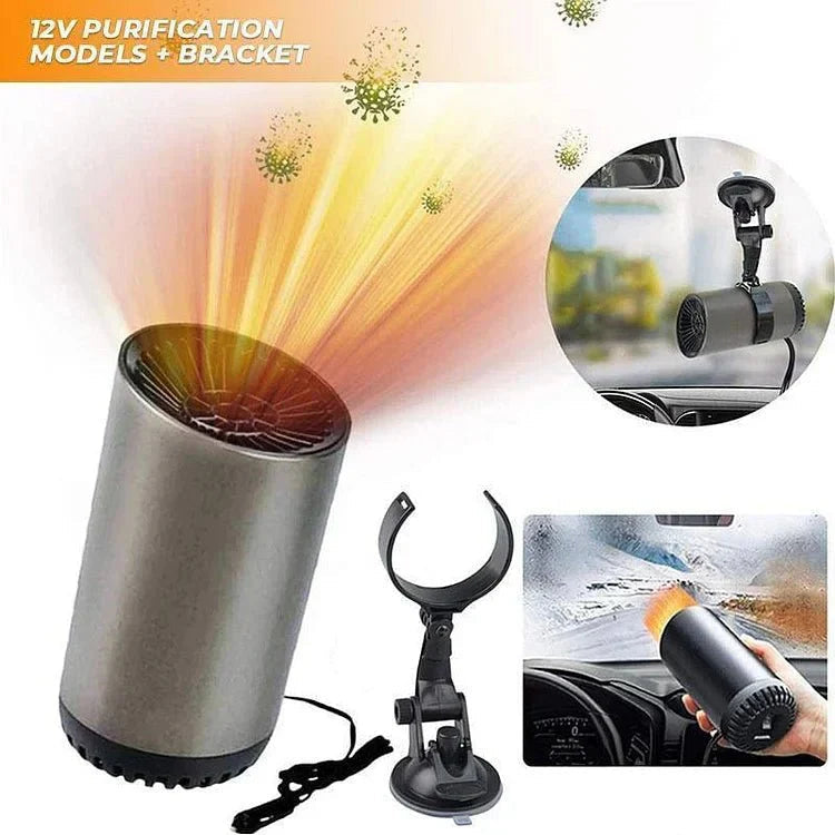 Compact Car Heater | 12V Portable Auto Heater with Fast Heating | Clear Visibility for Instant Comfort 3