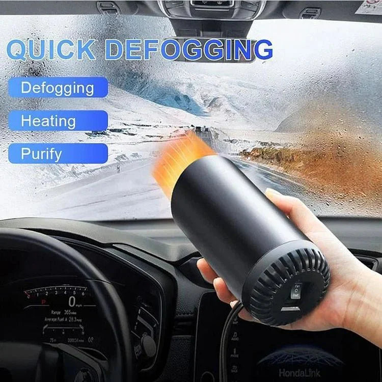 Compact Car Heater | 12V Portable Auto Heater with Fast Heating | Clear Visibility for Instant Comfort 4