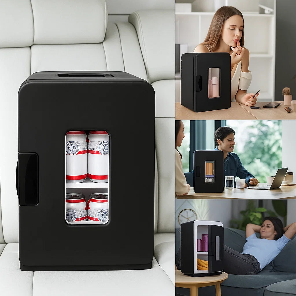 Compact Mini Fridge | Small Fridge with 15L Capacity & Quiet Cooling | Ideal Skincare Fridge for Bedroom Use 5
