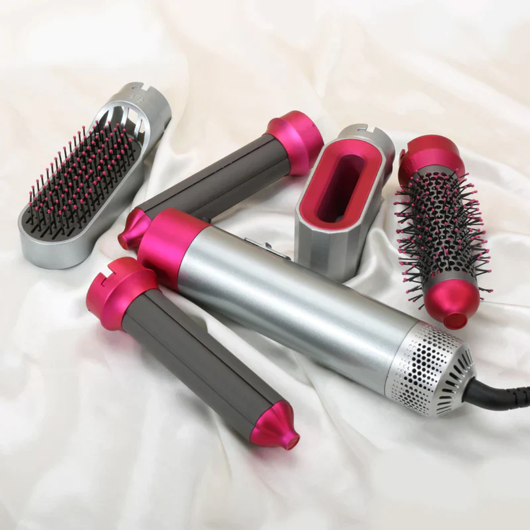 Curlixir | 5-in-1 Hair Dryer Brush with Negative Ion Technology | Effortless Styling for Frizz-Free Hair 4