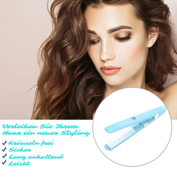 DualSleek | Hair Straightener with Rapid Heating Technology | Compact Mini Design for Versatile Styling 1
