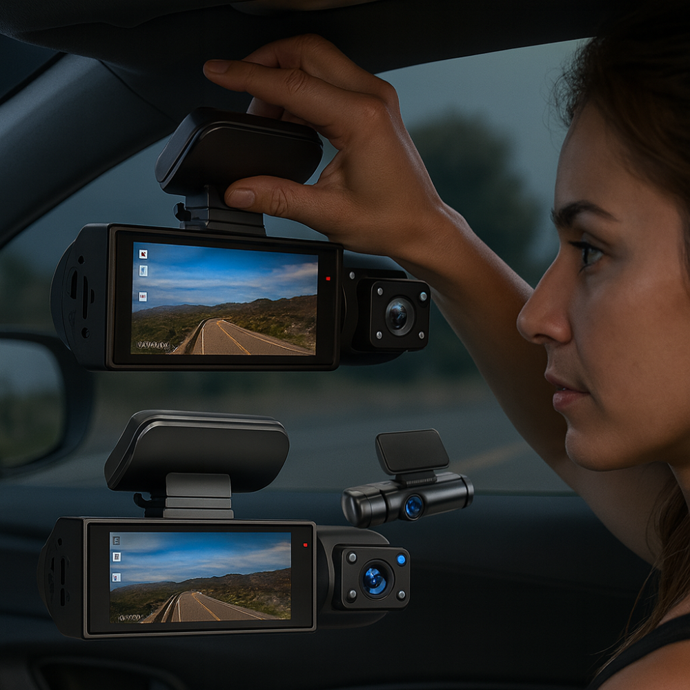 Dual View Dash Cam for Car with 1080p Video Recording | Front and Rear Coverage for Enhanced Safety 1