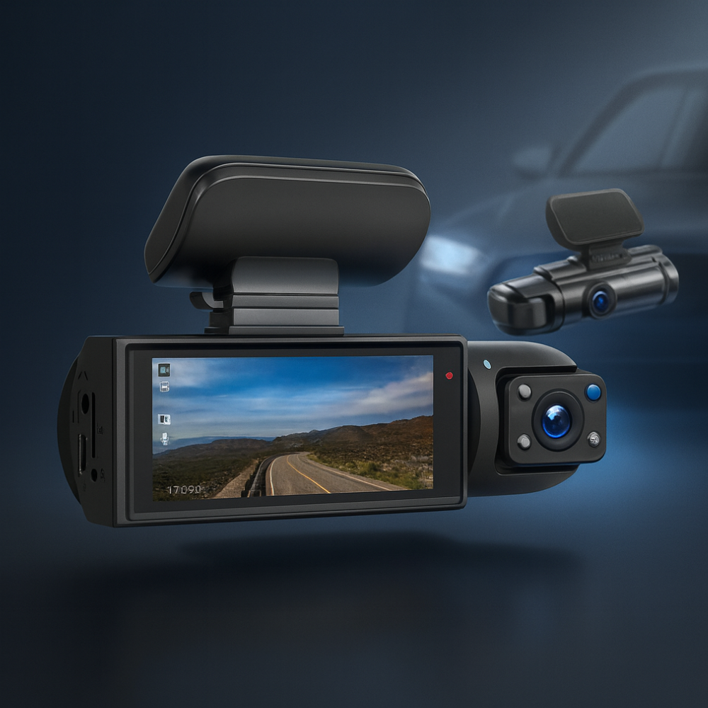 Dual View Dash Cam for Car with 1080p Video Recording | Front and Rear Coverage for Enhanced Safety 2