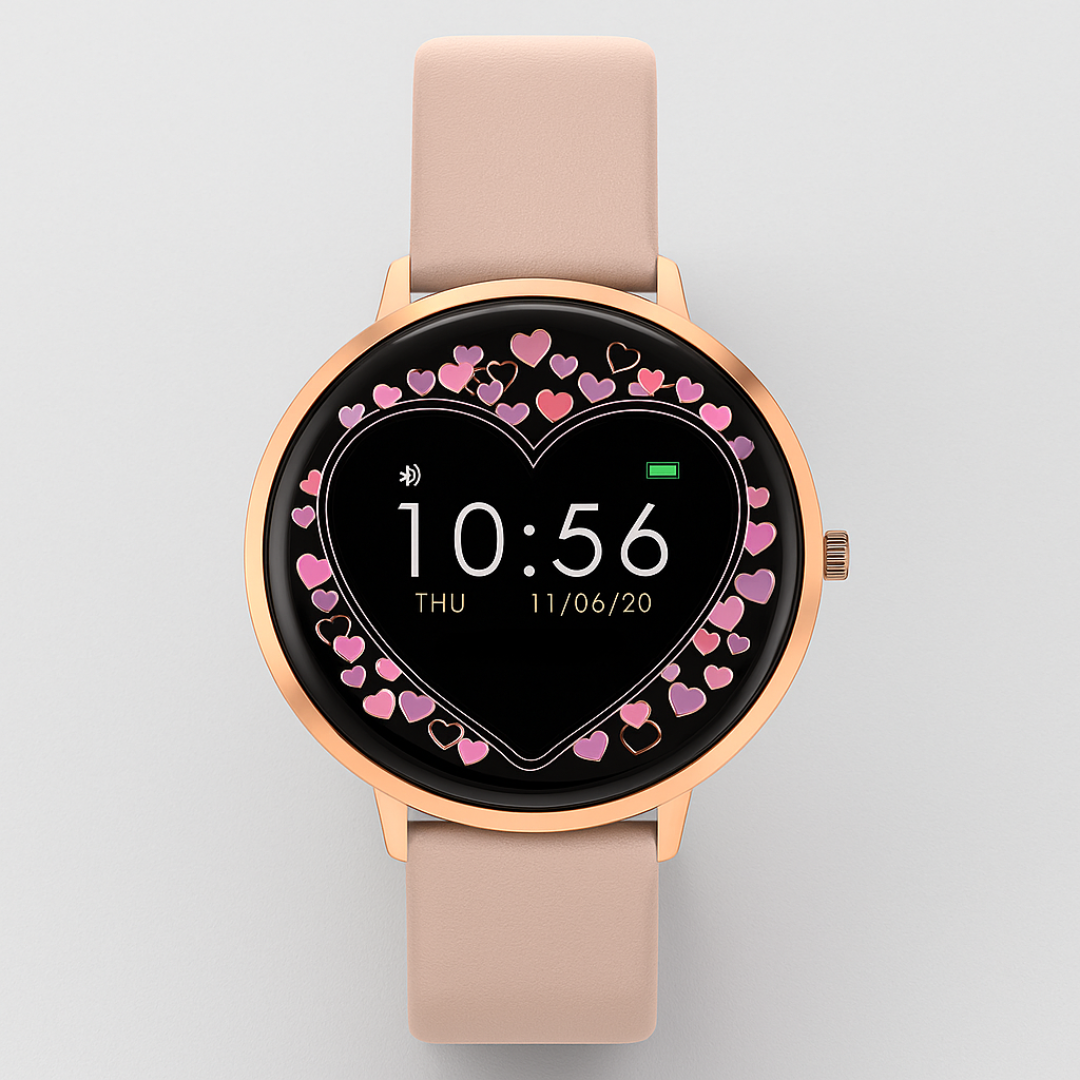 Elegant Fitness Tracker Smartwatch with Health Monitoring & Stylish Design for Women 0
