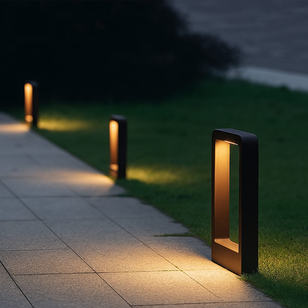 Elegant Outdoor Light | Solar Garden Pathway Lamp with Waterproof Design | Bright LED for Stunning Landscape Lighting 1