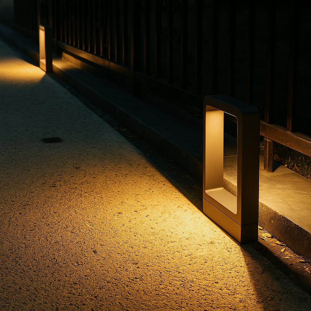 Elegant Outdoor Light | Solar Garden Pathway Lamp with Waterproof Design | Bright LED for Stunning Landscape Lighting 2