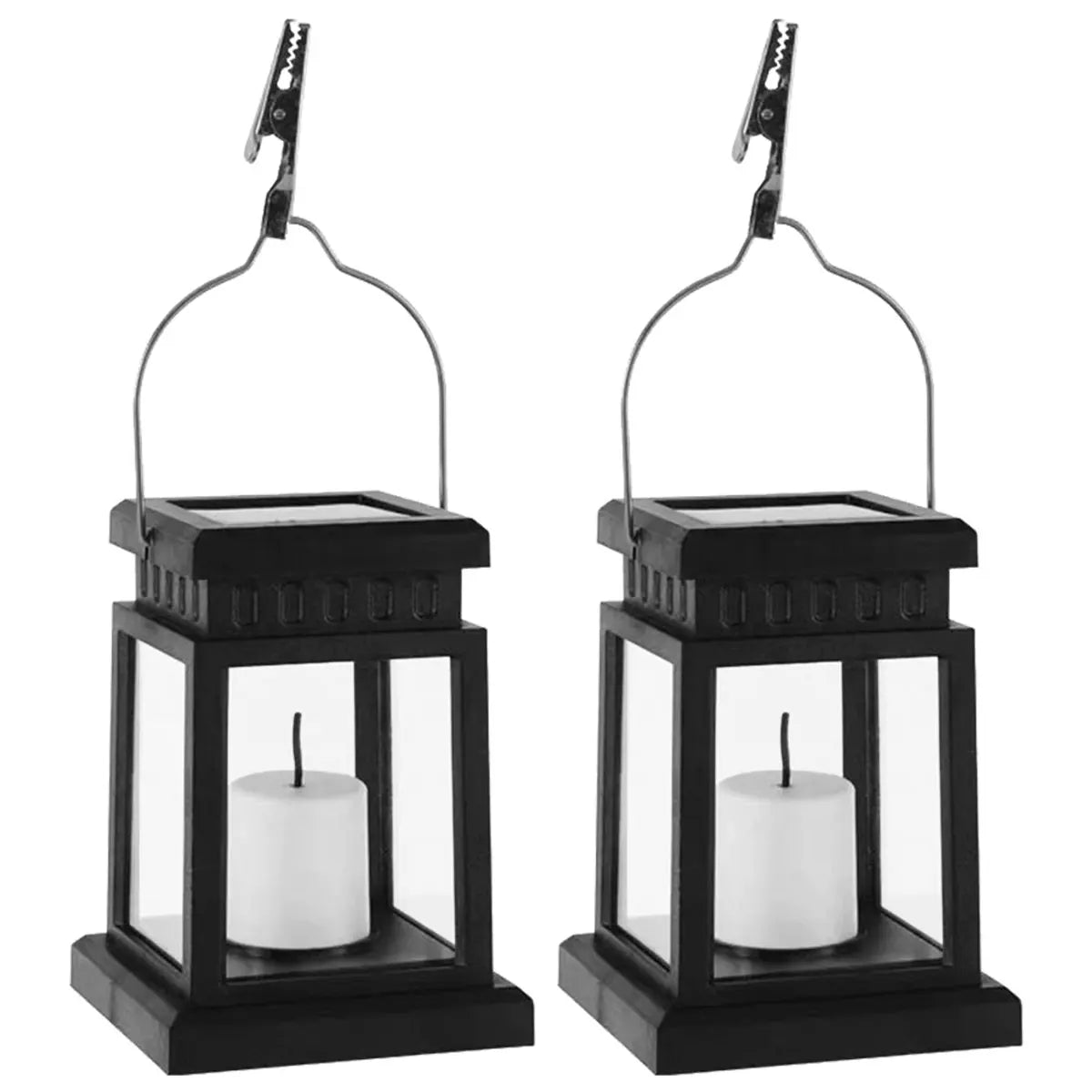 Elegant Outdoor Solar Lanterns with Vintage Design | Waterproof Solar Garden Lights for Eco-Friendly Ambiance 5