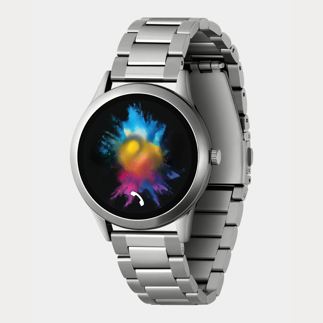 Elegant Smart Watch | Premium Silver Design with Health Tracking | Stylish Accessory for Active Lifestyle 1