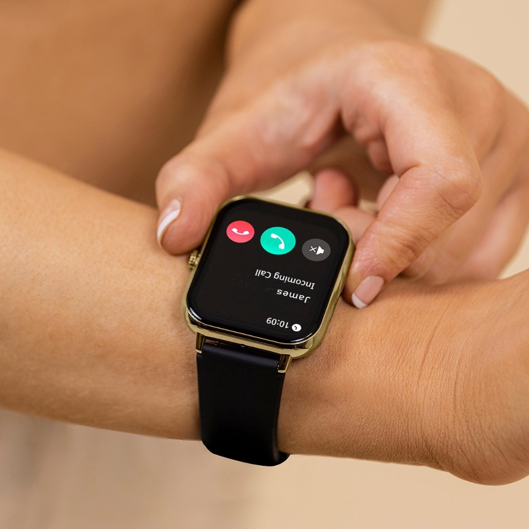 Elegant Smartwatch | Fitness Tracker with 1.83 Display & Health Monitoring | Stylish Companion for Active Lifestyle 1