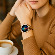 Elegant Smartwatch | Smart Watch with AMOLED Display & Health Tracking | Stylish Connectivity for Modern Lifestyles 0