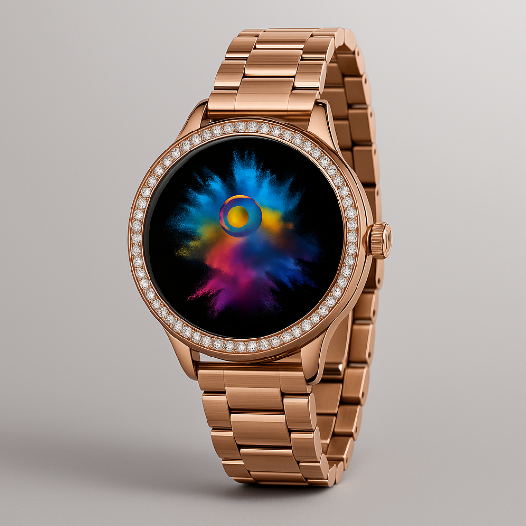 Elegant Smartwatch | Smart Watch with AMOLED Display & Health Tracking | Stylish Connectivity for Modern Lifestyles 1