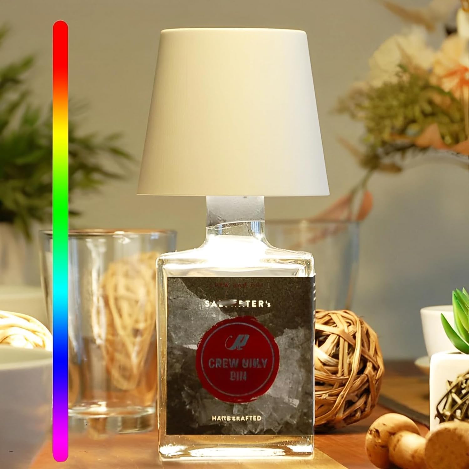 Elegant Touch Control | Table Lamp with Rechargeable Battery & Dimmable LED | Cordless Design for Indoor & Outdoor Use 12
