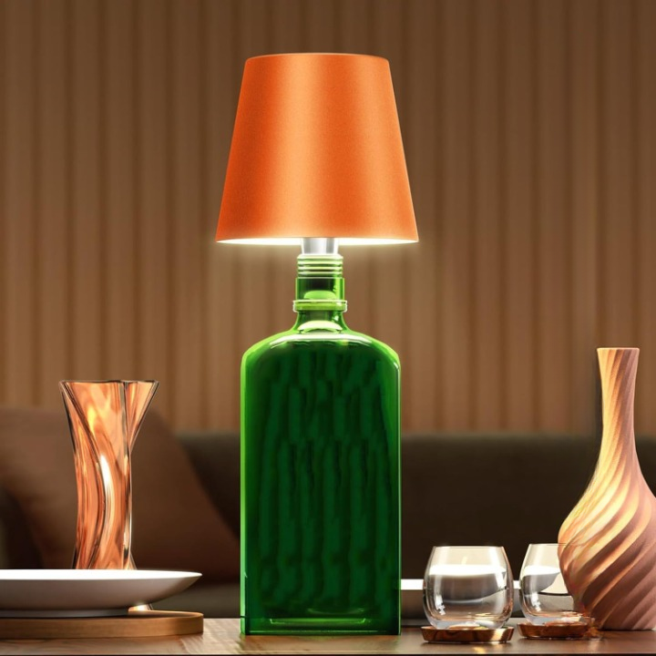 Elegant Touch Control | Table Lamp with Rechargeable Battery & Dimmable LED | Cordless Design for Indoor & Outdoor Use 4