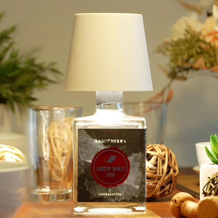 Elegant Touch Control | Table Lamp with Rechargeable Battery & Dimmable LED | Cordless Design for Indoor & Outdoor Use 6