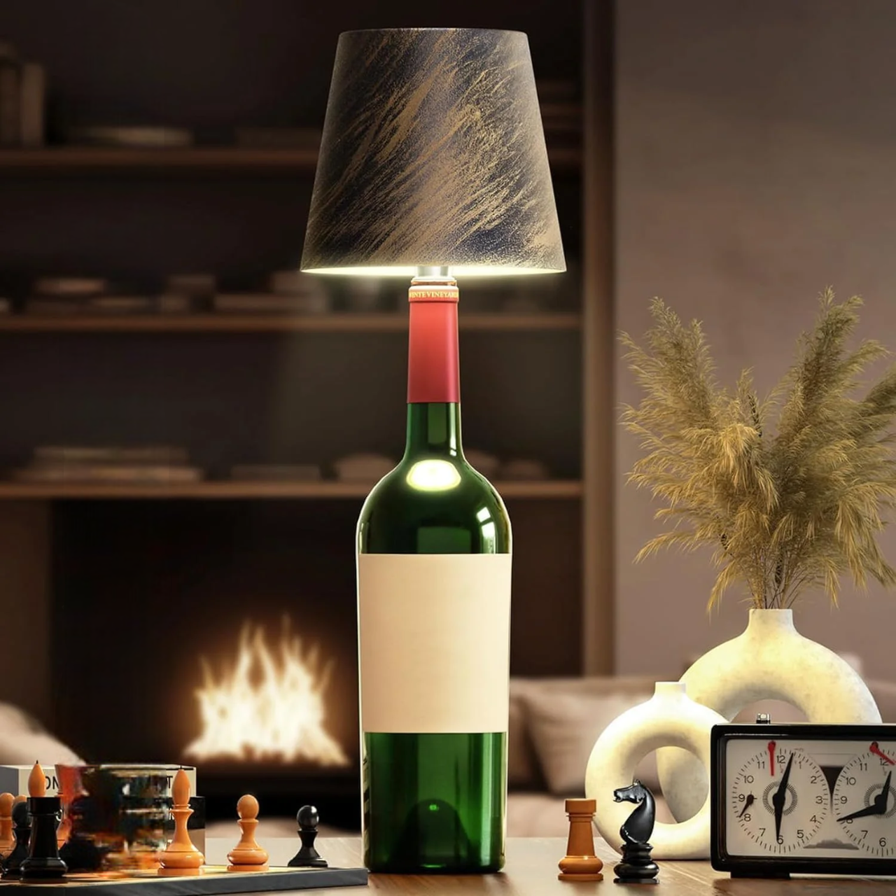 Elegant Touch Control | Table Lamp with Rechargeable Battery & Dimmable LED | Cordless Design for Indoor & Outdoor Use 7