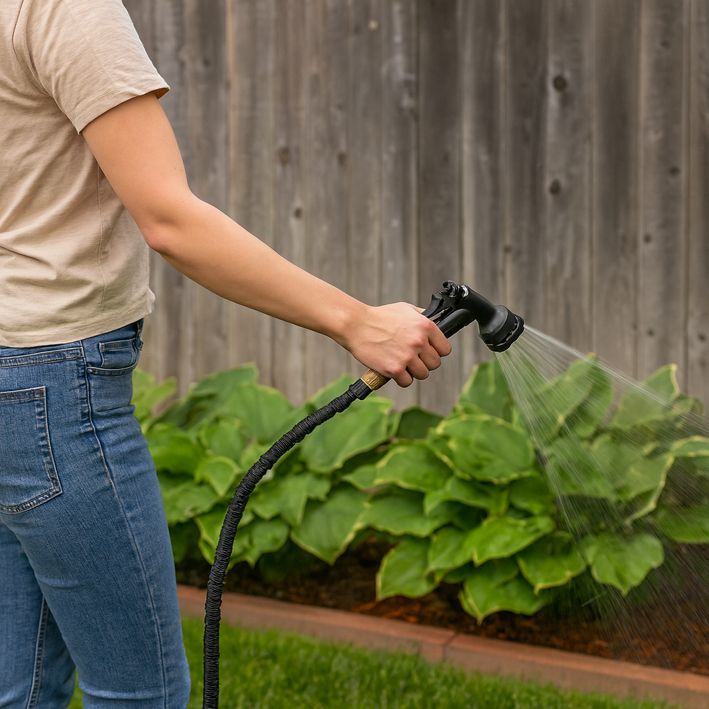 Expandable Garden Hose | Flexible Water Hose with Multi-Function Nozzle | Lightweight Design for Effortless Watering 1