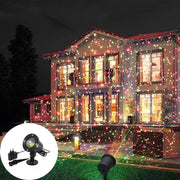 Festive Garden Projector | LED Outdoor Lights with Multiple Patterns | Weather-Resistant Design for Stunning Holiday Displays 0