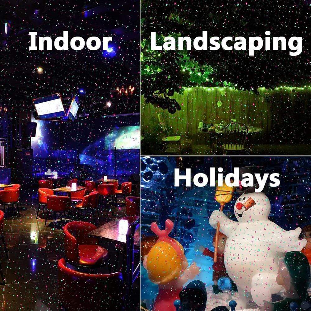 Festive Garden Projector | LED Outdoor Lights with Multiple Patterns | Weather-Resistant Design for Stunning Holiday Displays 6