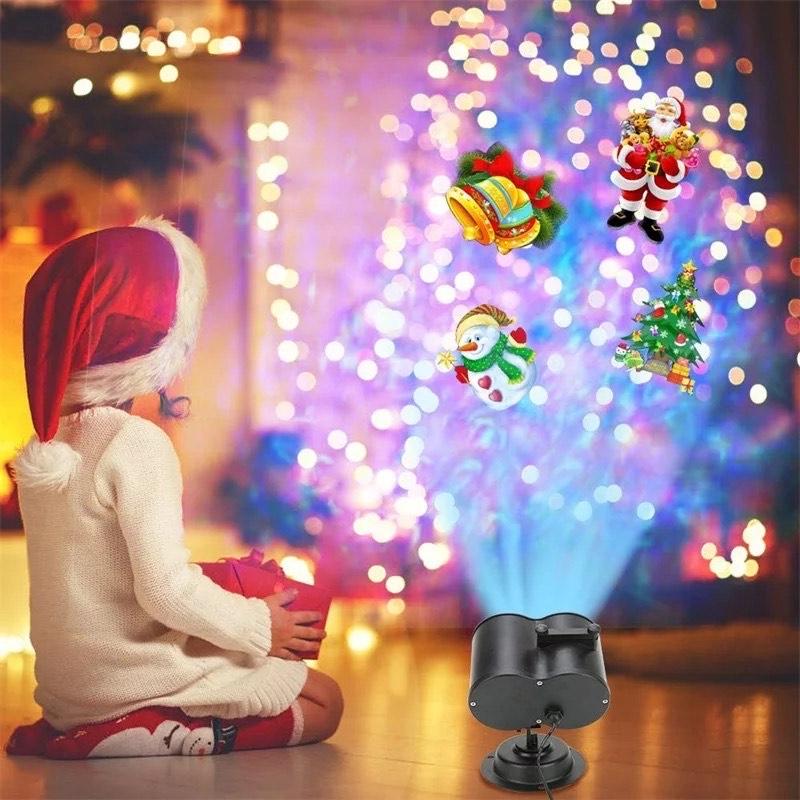 Festive Light Projector | LED Christmas Projector Lights with Remote Control | Magical Holiday Atmosphere for Indoor & Outdoor Use 4
