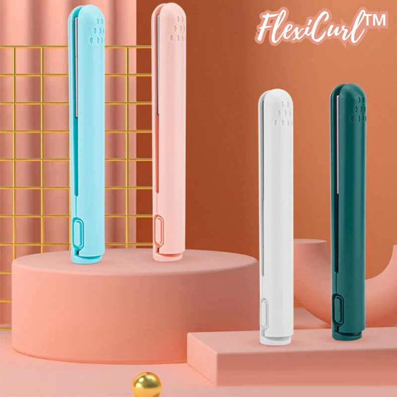 FlexiCurl | Hair Straightener & Curling Iron with Ceramic Technology | 2-in-1 Versatile Styling Tool for Effortless Looks 0