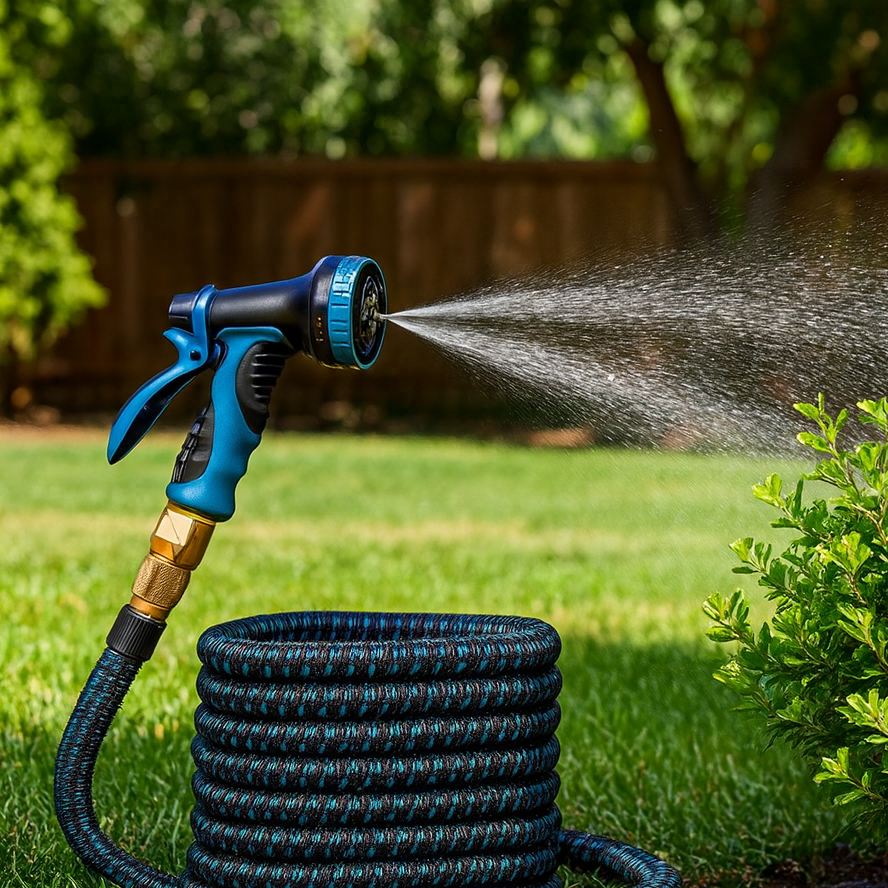 Flexible Garden Hose | Expandable Water Hose with Durable Design | Lightweight Pipe for Easy Watering 0