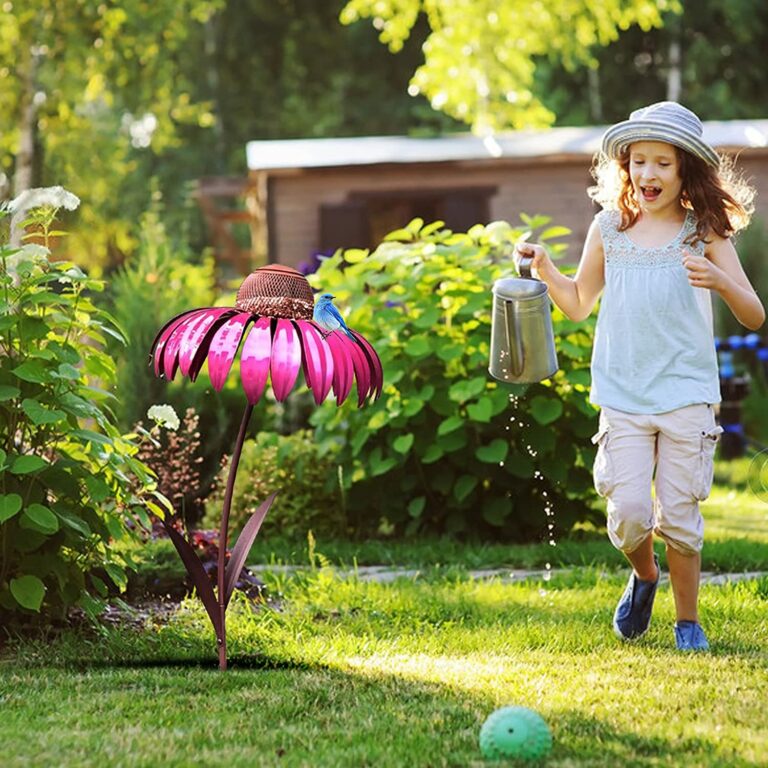 Garden Delight | Bird Feeder with Flower Design & Weather-Resistant Finish | Ideal Feeding Station for Attracting Small Birds 2