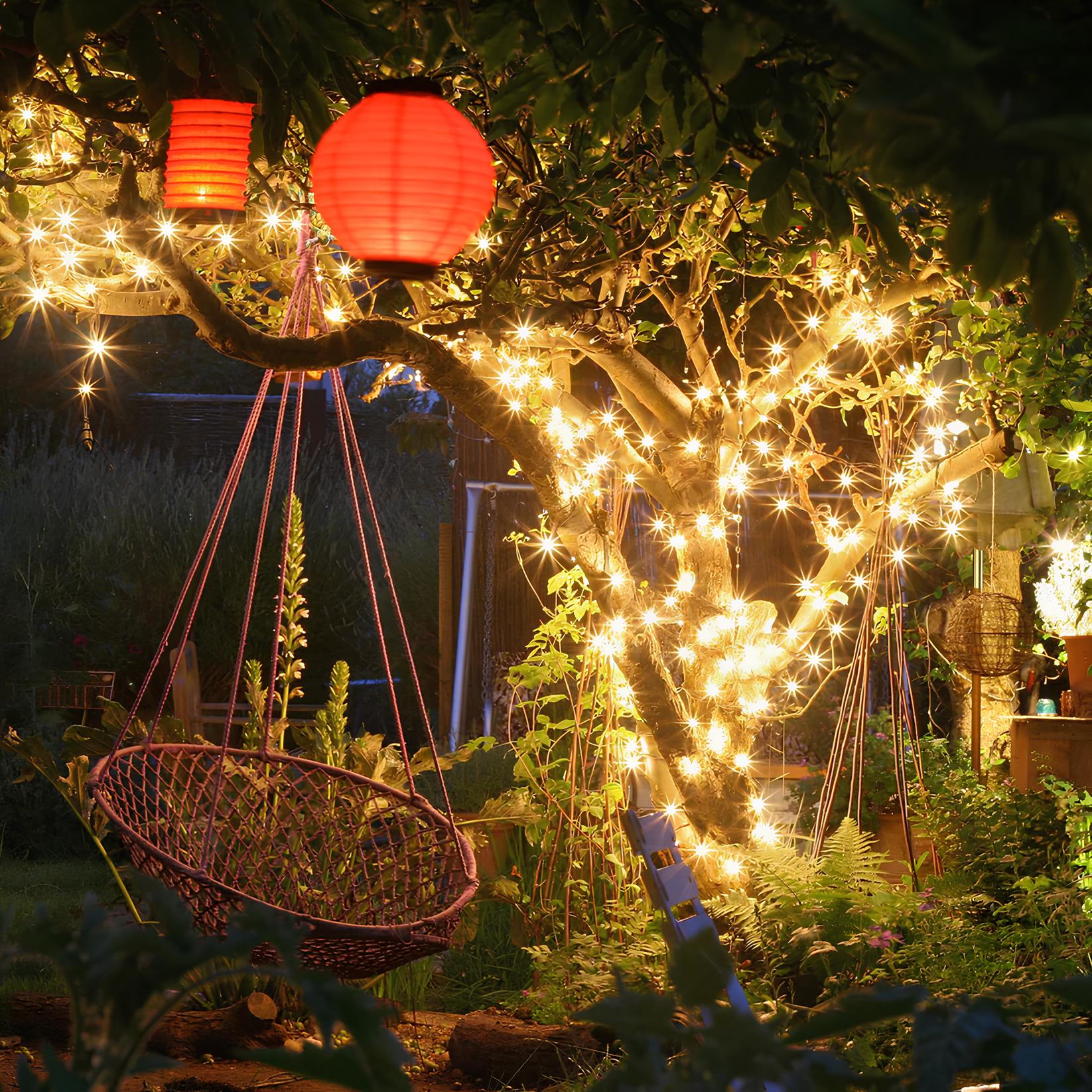Garden Glow | Solar String Lights with Waterproof Design | Eco-Friendly Fairy Lights for Enchanting Outdoor Spaces 8