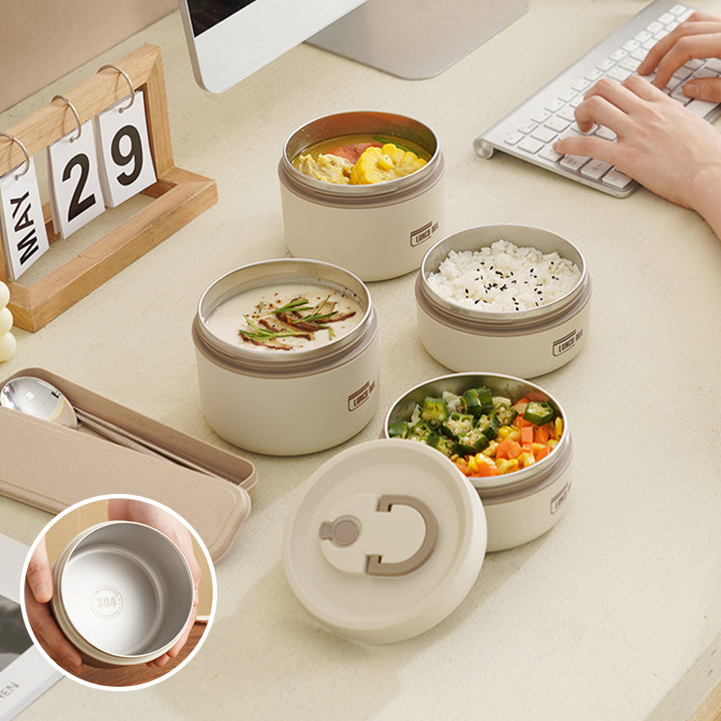 Insulated Food Container | Meal Prep Containers with Leakproof Design | Stainless Steel for Hot Meals on the Go 1