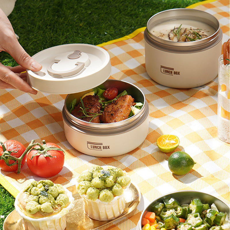 Insulated Food Container | Meal Prep Containers with Leakproof Design | Stainless Steel for Hot Meals on the Go 4