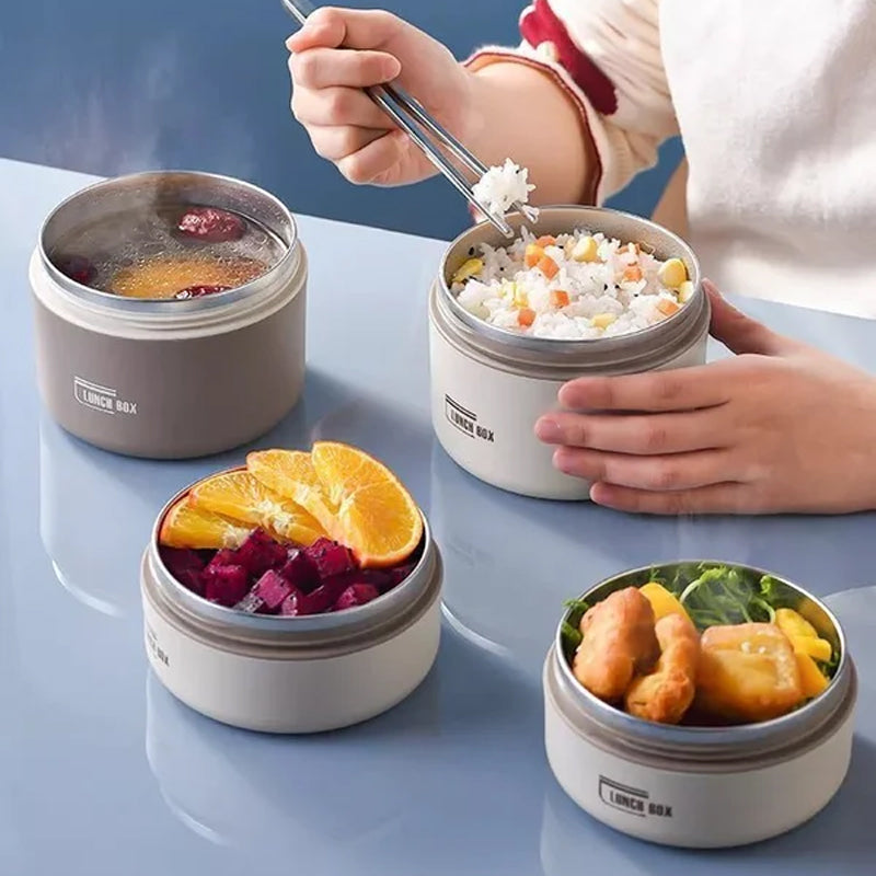 Insulated Food Container | Meal Prep Containers with Leakproof Design | Stainless Steel for Hot Meals on the Go 5
