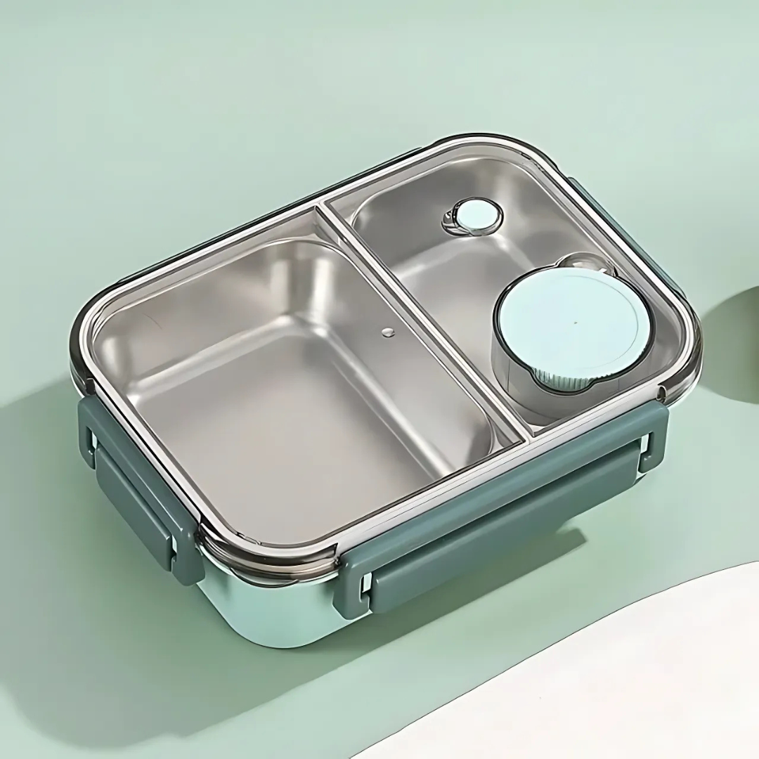 Insulated Food Container | Stainless Steel Food Storage with Leakproof Lid | Portable Meal Storage for Hot & Cold Food 0