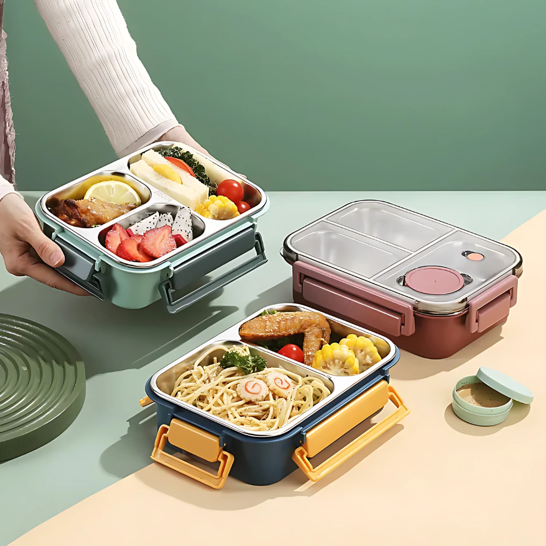 Insulated Food Container | Stainless Steel Food Storage with Leakproof Lid | Portable Meal Storage for Hot & Cold Food 4